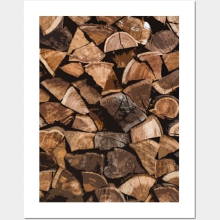 Firewood Cartoon Posters and Art